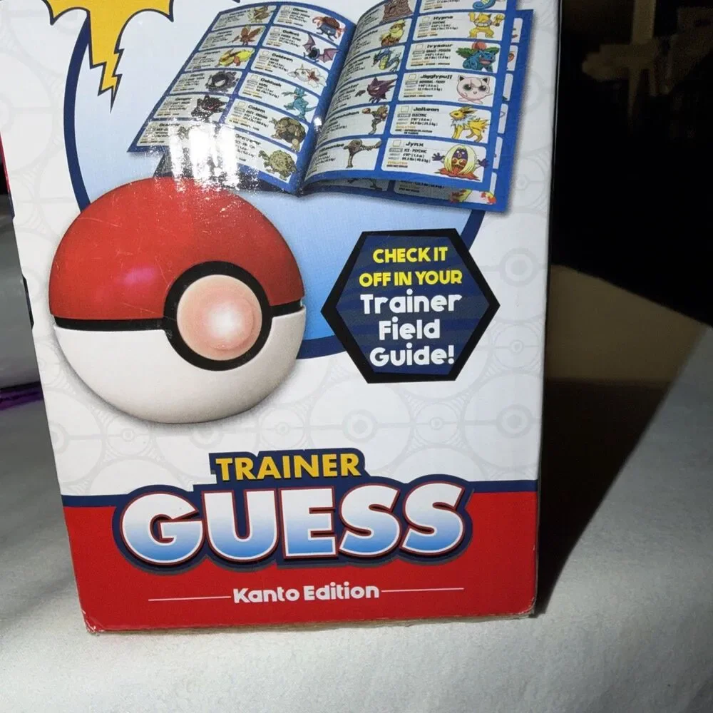 Pokemon Trainer Guess Kanto Edition Pokeball New, Sealed! 10283 Box Ages 6+